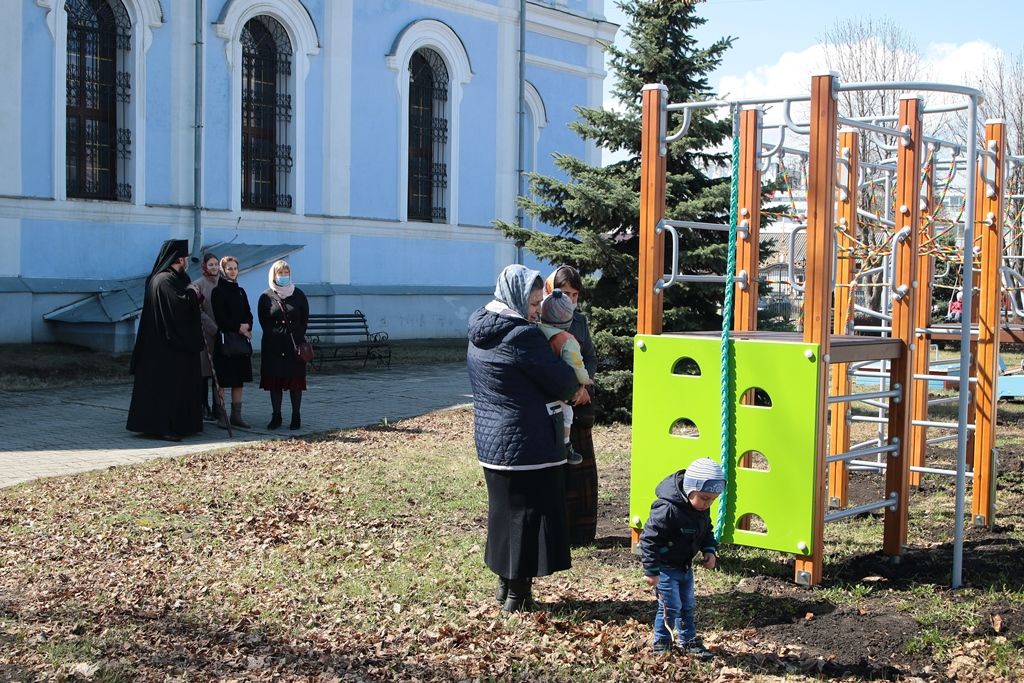 Открылась детская игровая площадка