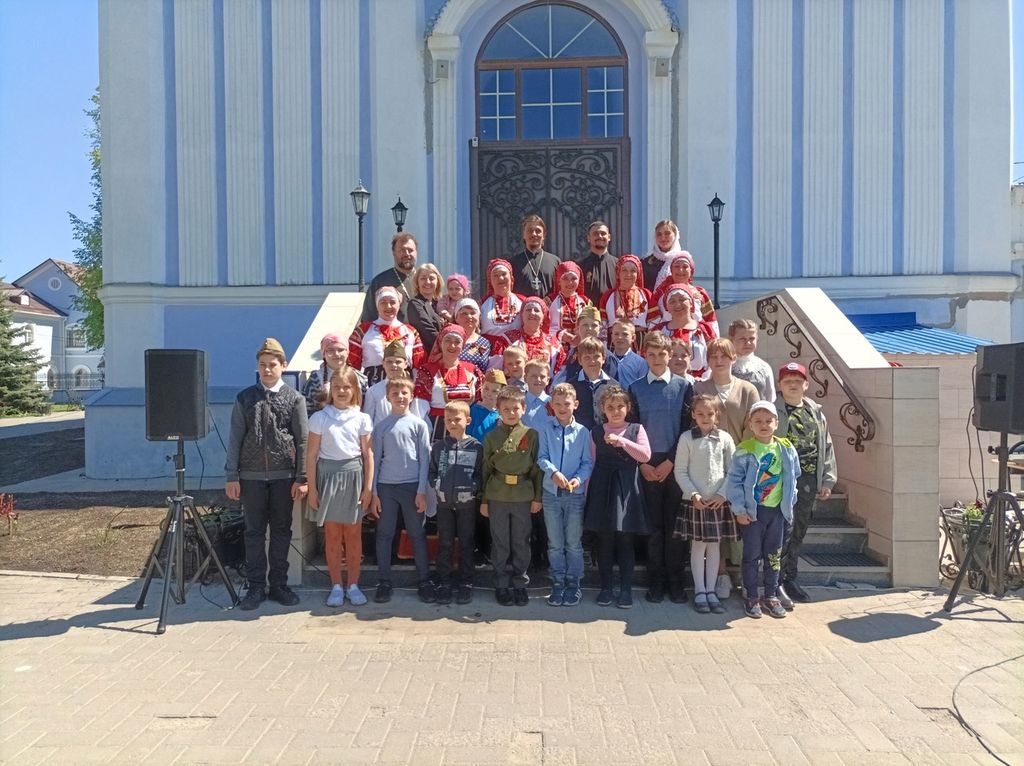 Праздничный концерт, посвященный 77-й годовщине победы в Великой Отечественной Войне.