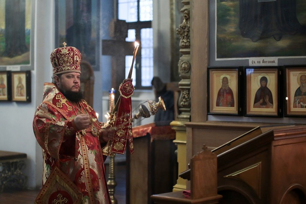 В Борисоглебской епархии почтили память священномученика Кирилла, митрополита Казанского