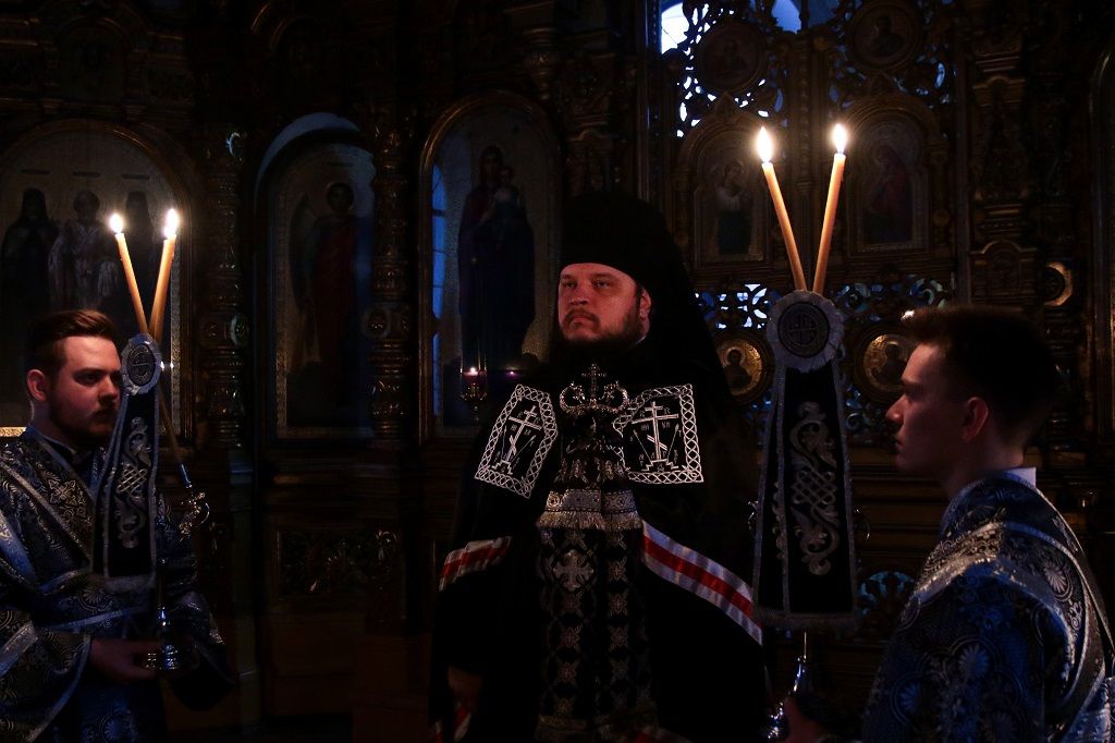 Епископ Сергий совершил чин прощения