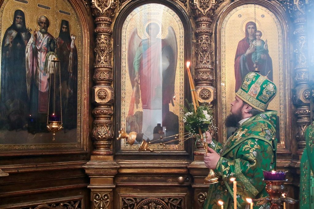 Богослужение в праздник Входа Господня в Иерусалим