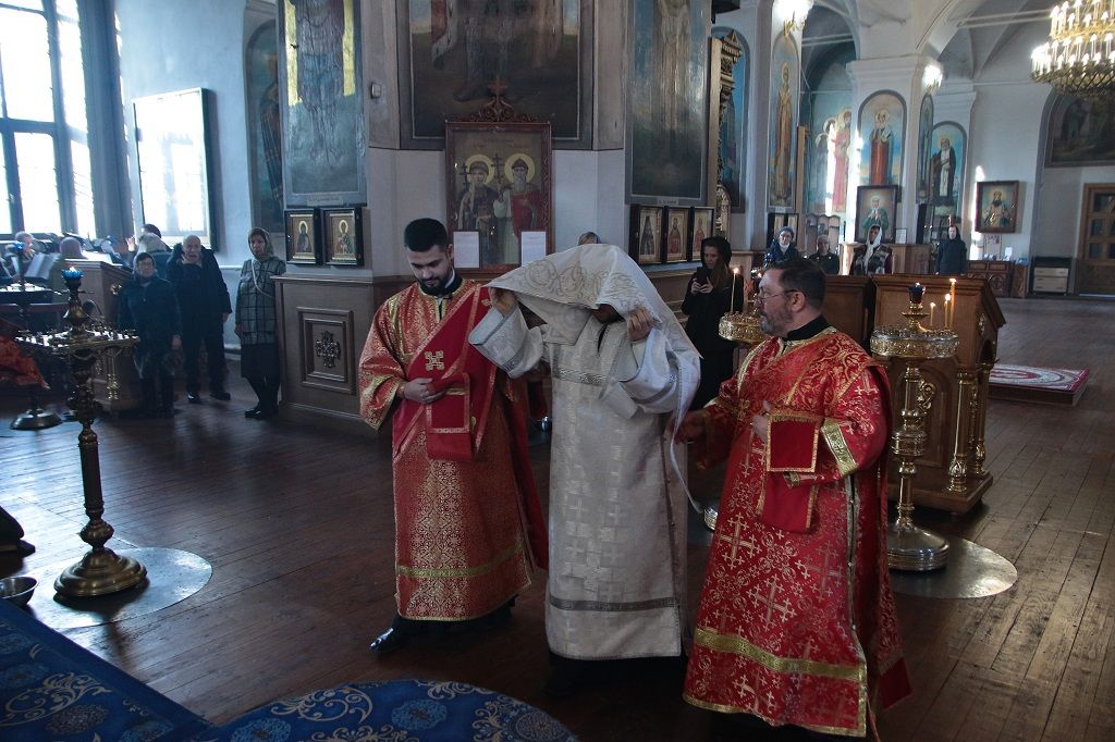 В Борисоглебской епархии почтили память священномученика Кирилла, митрополита Казанского