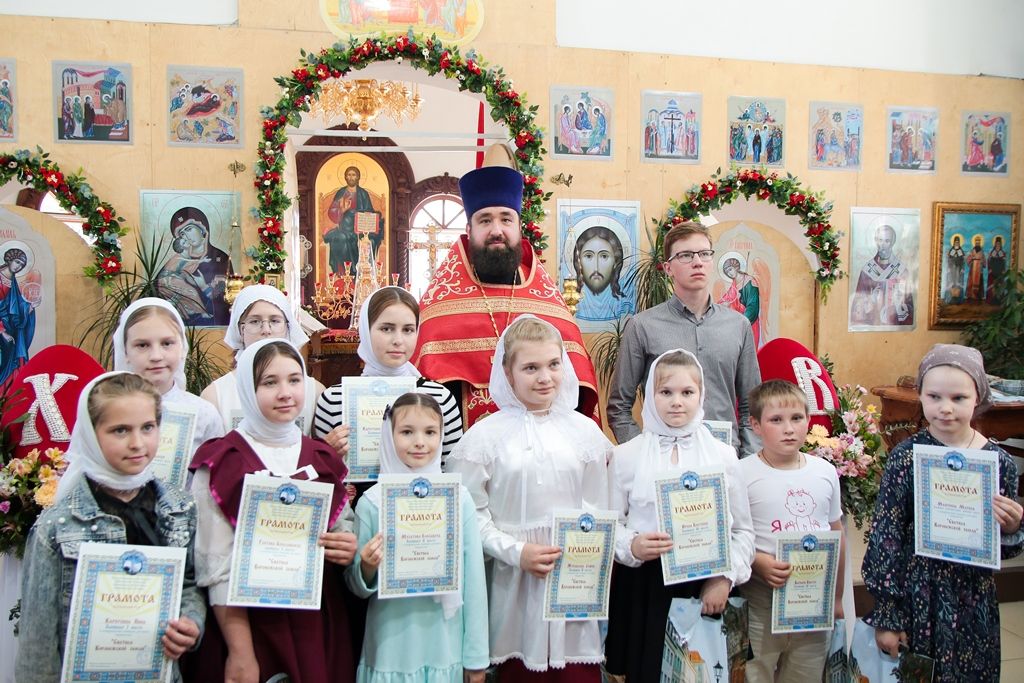 Поздравляем воспитанников воскресной школы с участием и победой в епархиальном конкурсе детского творчества