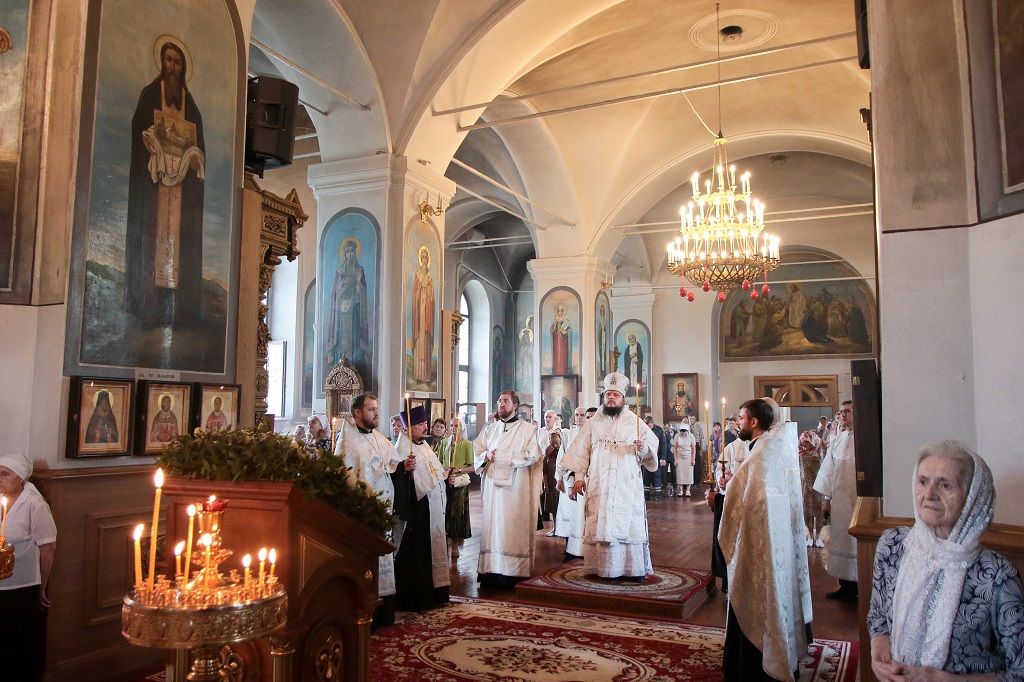 Всенощное бдение в канун праздника Вознесения Господня