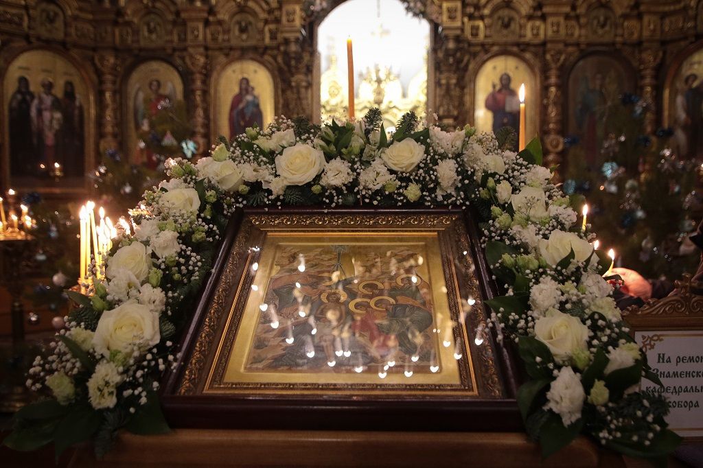 Всенощное бдение в канун праздника Богоявления