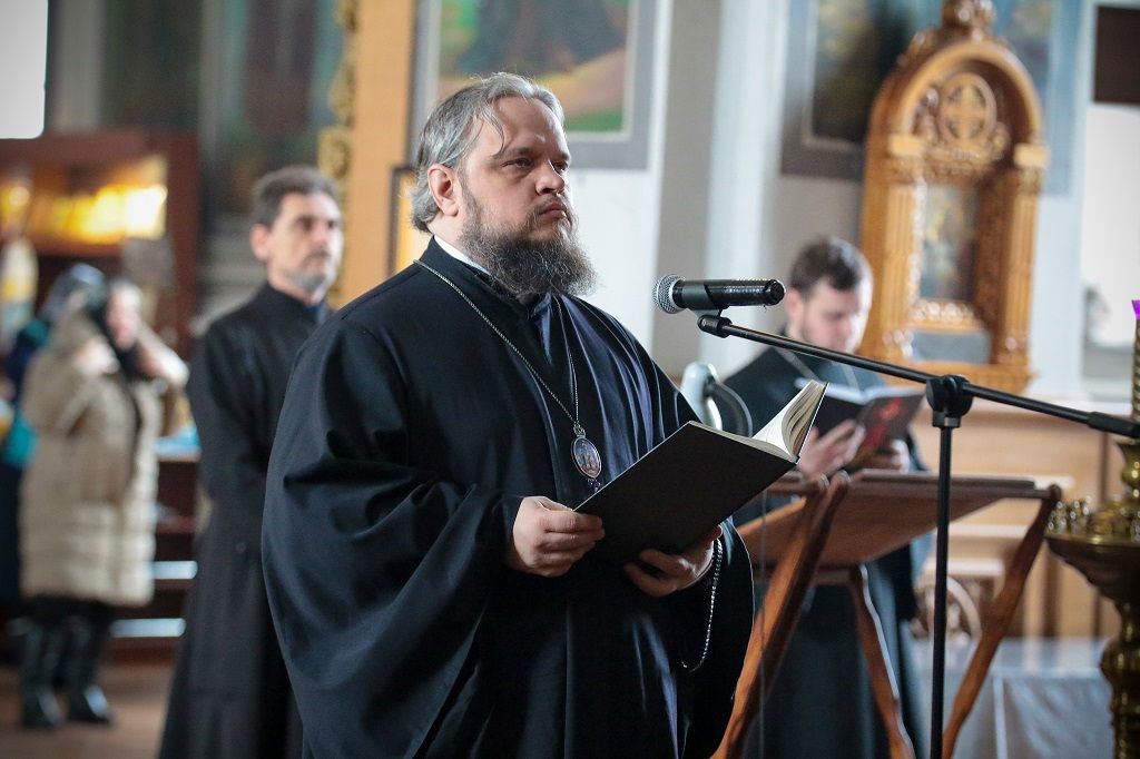 Богослужение в четверг первой седмицы Великого поста