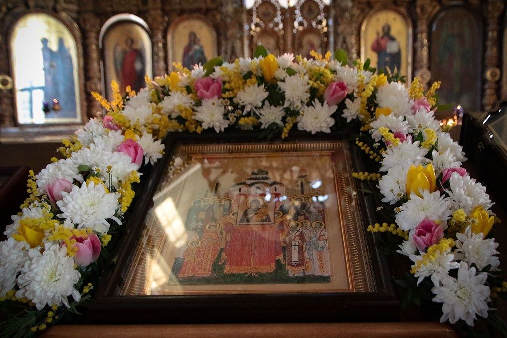 Всенощное бдение в Знаменском кафедральном соборе