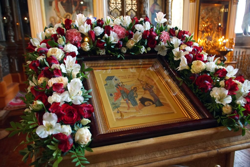 Богослужение в день памяти Усекновения главы Пророка, Предтечи и Крестителя Господня Иоанна