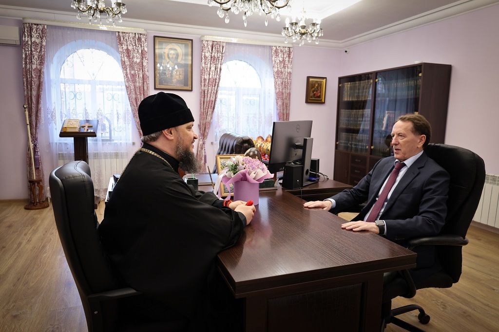 Знаменский кафедральный собор г. Борисоглебска посетил заместитель Председателя Государственной Думы Федерального Собрания Российской Федерации Алексей Васильевич Гордеев